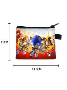 20 Styles Cartoon Anime Game Figure Image Originality Wallet Mini Storage Bag Cardholder Zero Purses Convenient To Carry