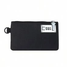 Coin Purse With Password Lock, Anti-Theft, Multifunctional Card Holder & Phone Wallet - Multicolor - View 12