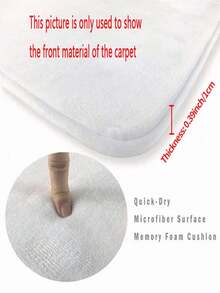 1/2 pièces Paillasson de Noël joyeux - Tapis de sol conçu avec flocons de neige et cloche rouge, en polyester lavable en machine, convient pour une utilisation intérieure/extérieure, parfait pour les entrées, les chambres à coucher et la décoration de la maison