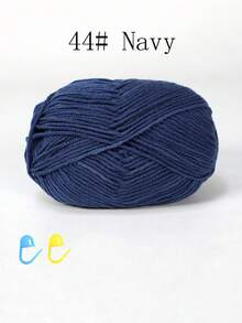 1/3包 50克 4股钩针线，带记号扣的钩针线，初学者钩针套装，多包装编织线，优质腈纶线，柔软钩针线，DIY工艺品，围巾（配饰颜色随机）