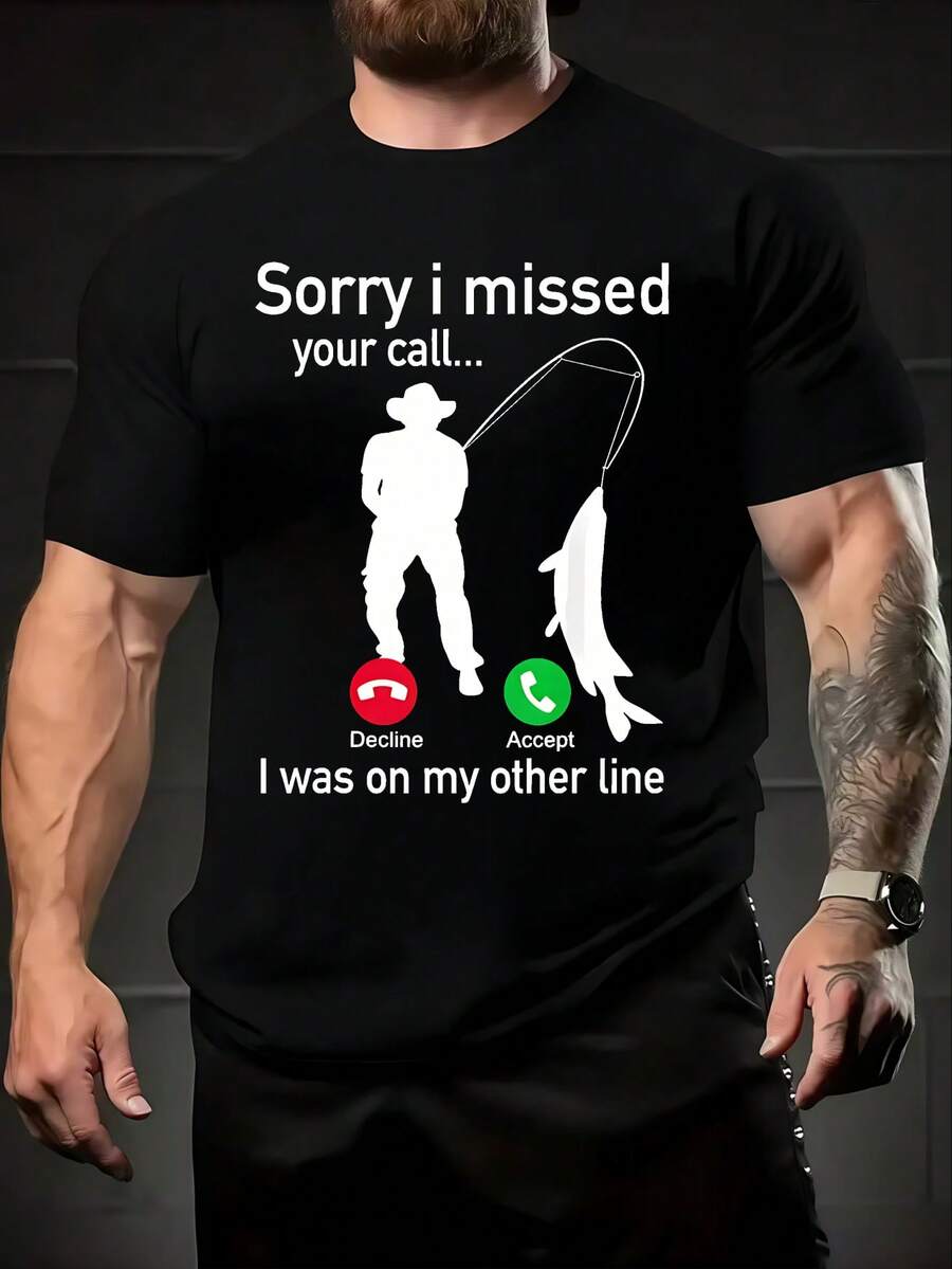 Customizable Fishing Man Apologizing For Missed Comfortable Festival Gifts