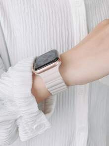 1 Peça Pulseira Magnética Unissex, Compatível com Apple Watch, Serve para Tamanhos 42mm, 38mm, 40mm, 41mm, 44mm, 45mm, 46mm, 49mm, Pulseira de Relógio Inteligente Fashionable de Reposição, Adequada para Series Ultra2, Ultra SE2, SE 11, 10, 9, 8, 7, 6, 5, 4, 3, 2, 1