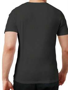 Camiseta de Cena Dramática de Acción de Gracias con Pavo para Hombres y Mujeres, Camiseta Casual de Algodón 100% para Hombres y Mujeres - Tela Suave y Transpirable de 180g, Regalo Perfecto para Amigos y Familiares Negro, Tallas S-XXXL - Negro - Ver 3