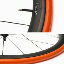 28g Ultra-leichter Fahrrad-Schlauch, TPU-Material, leichter Fahrrad-Schlauch mit französischem Ventil, geeignet für Rennrad, kompatibel mit Felge, Scheibenbremse, Reifen