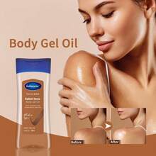 lakerain 200ml Lakerain Cocoa Butter Glossy Body Oil, Moisturizing And Nourishing Cocoa Body Gel Oil