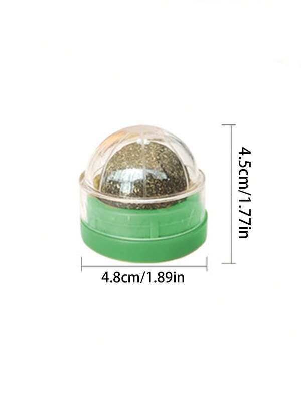 1 pieza Bola de hierba gatera Juguetes para gatos Limpieza dental Resistente a mordeduras Alivio corporal Artefacto para excitar a gatos y gatitos Productos de música