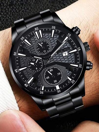 Pc Horloge Business, Sport, Calendar Digital Dial Quartz Perfect Everyday Wear, Birthday s, Parties, Holiday Gatherings, As The Ideal Yourself Or Friends Boxes Not Included view 2