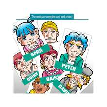 1pc Who I Am Board Game, A Two-Player Puzzle Parent-Child Interactive Game, Memory Logic Card - Multicolor - View 6