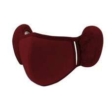 1 buc Mască Unisex de Iarnă, Rezistentă la Vânt (Cu Căști din Fleece pentru Urechi) - Mască de Nas-Gură Respirabilă, Îngroșată, Rezistentă la Praf, cu Jumătate de Față și Căști pentru Urechi, Protecție la Vânt și Frig pentru Ciclism, Mască Respirabilă 3D Unisex la Modă