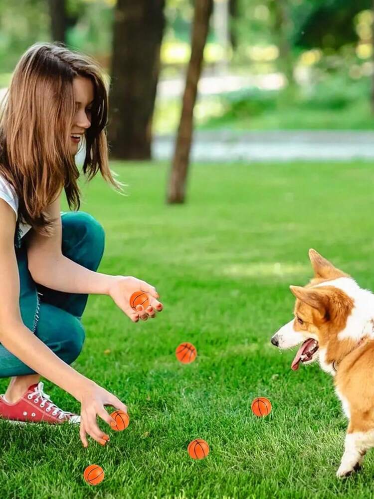 20 piezas Mini pelotas de baloncesto de espuma, alivio del estrés, regalos a granel para fiestas, ideales para regalos de vuelta a la escuela, premios de fiestas escolares y fiestas de cumpleaños con temática de baloncesto - Multicolor - Añade 3