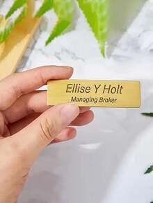 Personalized 3D Daisy Wood Name Badge Personalized 3D Daisy Wood Name Badge, Pin Backing, Daisy Flower Nurse Teacher Doctor Name Badge, Nurse Badge - Multicolor - View 5