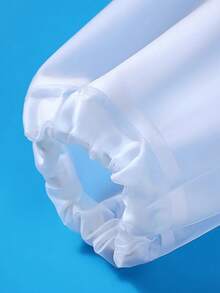 1PCS Hot Upgrade Zipper Translucent Matte Little Dinosaur Children's Raincoat Baby Kindergarten Primary School Students Cartoon Raincoat Plus Schoolbag Space Boys And Girls Raincoat - 藍色 - 查看 6