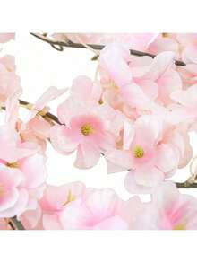 1/2/3pcs 70.87in Artificial Flowers Cherry Blossom Vine Garland Plant Artificial Ivy Garland, Fake Plants, Flower Bouquet, For Wedding Decorations, Fall Decorations For Home, Home Decor, Table Decoration, Pink Decor, Room Decor, Balcony Decor