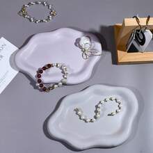 Cloud-Shaped Silicone Tray Mold - Asymmetrical Resin, Concrete & Plaster Casting Mould For Jewelry Trays, Trinket Storage & Home Decor Crafts