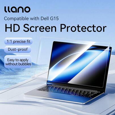 Llano Screen Protector Compatible With MacBook Pro M4 2023 Air 15 M3 A2941 13.6 M2 A2681 Pro 14 16 M3 Pro 2023 A2442 A2338 M1 A2337 Clear Film