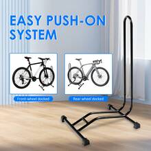 Supporti e portabici durevoli e versatili per una facile conservazione e trasporto, perfetti per avventure all'aperto, appassionati di ciclismo e pendolari urbani; ideali per tutti i tipi di biciclette, incluse mountain bike, bici da corsa e bici elettriche; massimizzare lo spazio e la praticità con design regolabili, materiali resistenti e funzionalità user-friendly; perfetti per uso domestico, in garage o per i viaggi, garantendo che la tua bici sia fissata in modo e facilmente accessibile per gite del fine settimana o spostamenti quotidiani. - nero - Visualizzare 4