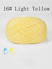 1/3包 50克 4股钩针线，带记号扣的钩针线，初学者钩针套装，多包装编织线，优质腈纶线，柔软钩针线，DIY工艺品，围巾（配饰颜色随机）