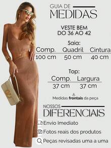 Women's Long Dress With Slit Midi Knit With Lurex Elegant Party - 黑色 - 查看 6