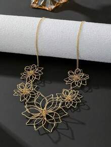 Set de 3 piezas de joyas elegantes con aretes y collar de círculo de resina de colores, regalo para mujeres