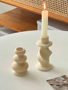 Ästhetischer gotischer Kerzenhalter, vintage bronzefarbenes Blumenmuster, minimalistischer antiker Dekor für Thanksgiving & Weihnachten, Raumdekoration, Geschenke