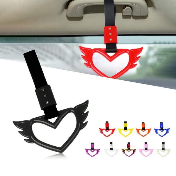 1PC JDM Train Bus Handle Hand Strap Tsurikawa Ring Heart Styling Drift Charm Strap Drift Auto Accessories Car Strap Car Interior Decoration