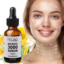 MELAO MATRIXYL 3000 SERUM With Hyaluronic Acid Peptides Serum For Face Tones Skin And Stimulates Collagen Peptides