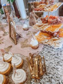 8pcs-Luxury Golden Mini Serving Tongs, Premium Stainless Steel Sugar Cube Tongs, Ice Tongs, Stainless Steel Food Tongs For Household, Perfect For Snacks/Appetizers/Candies/Cheese/Charcuterie Boards/Tea Parties/Mother's Day/Weddings/Housewarming, Mirror Polished,Halloween, Christmas, Thanksgiving, Harvest Festival, Autumn Decorations, Gifts - Gold - View 11