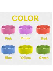 Personalized Engraved Silicone Water Bottle Sleeve, Water Bottle Label, Customized Non-Slip Straw Cup Label Gift Box, Engraved Sleeve Gift, Ideal Gift For Children And Families, Reusable, Non-Slip Silicone, Heat Resistant - Multicolor - View 6