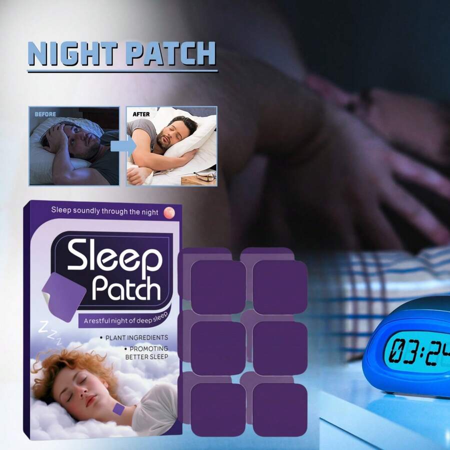 30 Pieces Of Night Protective Patches, Natural And Comfortable, Relaxing Patches For Both Body And Mind
