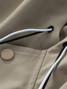 Men Jackets And Coats - 卡其色 - 查看 7