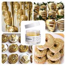 مسحوق بريق صالح للأكل، مسحوق بريق ذهبي، مسحوق ديكور الكيك، طقم خبز الكيك، مستلزمات ديكور DIY، مسحوق بريق ديسكو، مناسب لديكور الكيك، هدايا عيد ميلاد الصيف DIY ديكور حفلات الزفاف شاطئ العودة إلى المدرسة مستلزمات المدرسة ديكور الغرفة