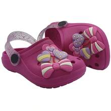Children's Slippers For Boys And Girls With 3D Capybara Designs - Lazo rosa - Ver 2