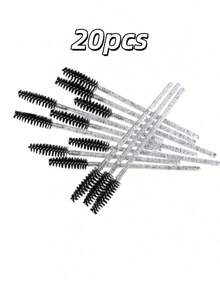 500 pezzi 100 pezzi 10 pezzi Applicatori monouso per mascara e sopracciglia, adatti per estensione ciglia e sopracciglia, colore nero