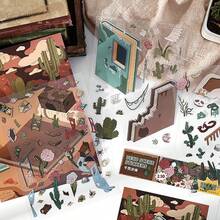 Large Size Decorative Stickers, Fun DIY Miniature Scene Stickers