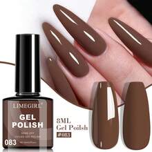 Limegirl凝胶指甲油套装，每瓶8毫升，UV/LED固化，持久耐用，不含酒精，适合DIY美甲沙龙，也是送给女性的礼物。