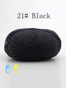 1/3包 50克 4股钩针线，带记号扣的钩针线，初学者钩针套装，多包装编织线，优质腈纶线，柔软钩针线，DIY工艺品，围巾（配饰颜色随机）