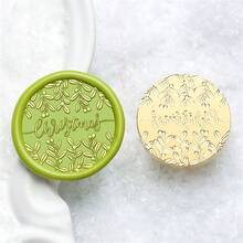CYFUN DESIGN 1PC 3D Relief Christmas Tree Wax Seal Stamp Head, Christmas Sealing Wax Stamp, Gift Package Wax Seal, Christmas Gift Wax Seal Kit, Wax Sealing Stampfor Envelopes Christmas Cards Wedding Invitations For Christmas Gift Packing - Gold - View 23