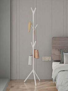 1pc Freestanding Tree-Shaped Coat Rack, Easy Assembly, Bedroom/Entryway Clothes Hanger - Multicolor - View 7