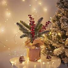 Đèn LED dây trang trí 3m/5m/10m/20m/30m, dây đèn nhấp nháy USB cắm vào dây đèn bạc có điều khiển từ xa 8 chế độ, đèn bầu trời đầy sao ngoài trời, trang trí tiệc cưới Giáng sinh tự làm (Trắng ấm/Màu/Trắng) dây đồng nguyên chất 8 chế độ có điều khiển từ xa - Nhiều màu - Xem 7