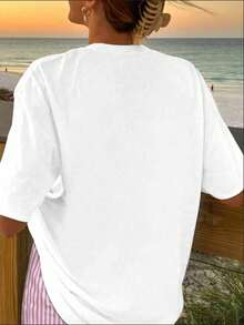 Women Two-Piece Outfits - 白色 - 查看 2