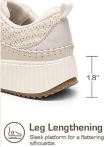 Women Platform Casual Sneakers Thick-Sole Woven Style Fashion Comfortable Wedge Sneakers Autumn Winter Outdoor Sport Shoes - Đá sa thạch đan - Xem 2