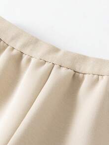 mini bala Kids Teddy Bear Two Pieces Set Soft Comfortable School Ready Fall Outfit