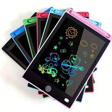 8.5 Inch LCD Writing Tablet, Doodle Board Toy, Colorful Drawing Board, Educational Learning Toy, Birthday Gift, Halloween, Christmas Party Favor - Multicolor - View 4