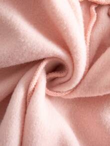 2件套少女时尚可爱-蝴蝶结装饰腰带-立体蕾丝裙休闲打底裤，柔软舒适弹力腰身，毛绒加厚款式，休闲百搭运动风，适合秋冬季户外活动，上学、骑行、慢跑、派对、度假、聚会及日常休闲，任何场景