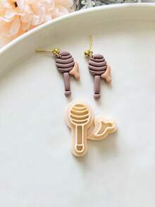 1/2/4/13 piezas Cortador de arcilla de estilo bohemio para vacaciones de verano, herramienta de arcilla en forma de panal de abeja, molde de cortador de arcilla con diseño de animales lindos para hacer colgantes, collares y kit de joyería DIY