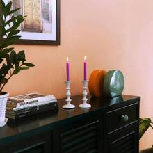 Black Candle Holders Set Of 2 Decorative Centerpiece Table Candlesticks Holders Taper Candles Home Decor Easter Candle Holders Dinner Party Wedding Decorations