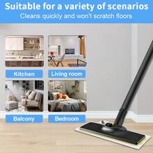 3pcs Replacement Microfiber Steam Mop Pads Suitable For Karcher SC2, SC3, SC4, SC5 Models, Washable And Reusable Steam Mop Replacement Covers - Multicolor - View 6