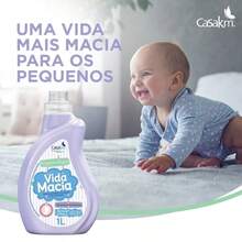 Amaciante Vida Macia 1LT Glicerina Roupas Macia e Perfumada Excelente Desempenho Imperdível
