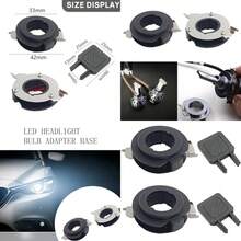 SAHENITEANA 2 adaptadores de Foco LED H7 con Adaptador H7 Llave de instalación H7 Soporte de retención H7 Soporte de Base - como en la foto - Ver 1