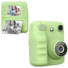 Máy ảnh trẻ em in ảnh tức thì cho bé trai và bé gái từ 3-12 tuổi, Máy ảnh chụp ảnh siêu rõ 1080P dành cho trẻ em, nhẹ và di động, Quay video độ nét cao, ngắm và chụp với chức năng chống rung zoom 16X, chụp ảnh theo khoảng thời gian đều đặn, quà tặng sinh nhật Giáng sinh - Bao gồm thẻ SD 32G và 5 cuộn giấy in, Máy ảnh trẻ em cho bé trai và bé gái - QJH-A29 - Xem 21